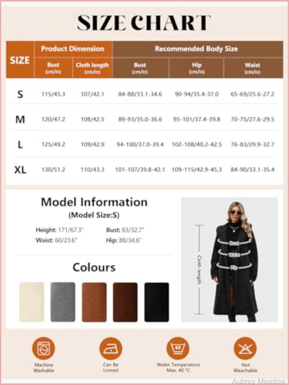 Women's Fuzzy Fleece Hooded Coat Winter Oversize Long Cardigan Jacket Warm Faux - Picture 6 of 7